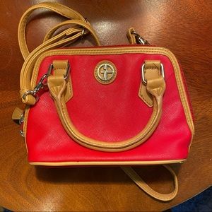 Giani Bernini Red Crossbody Bag